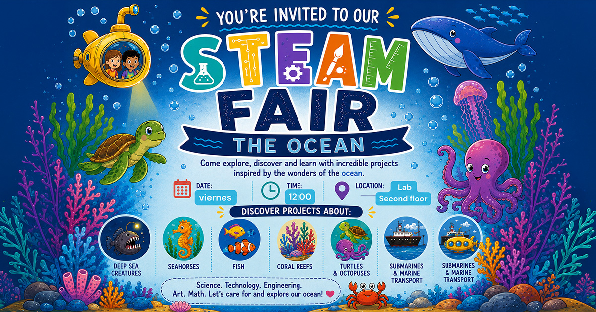 STEAM Fair: The Ocean 2026